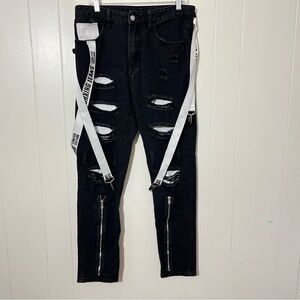 XUNXING LIMITED EDITION Jeans Men's Black Size M